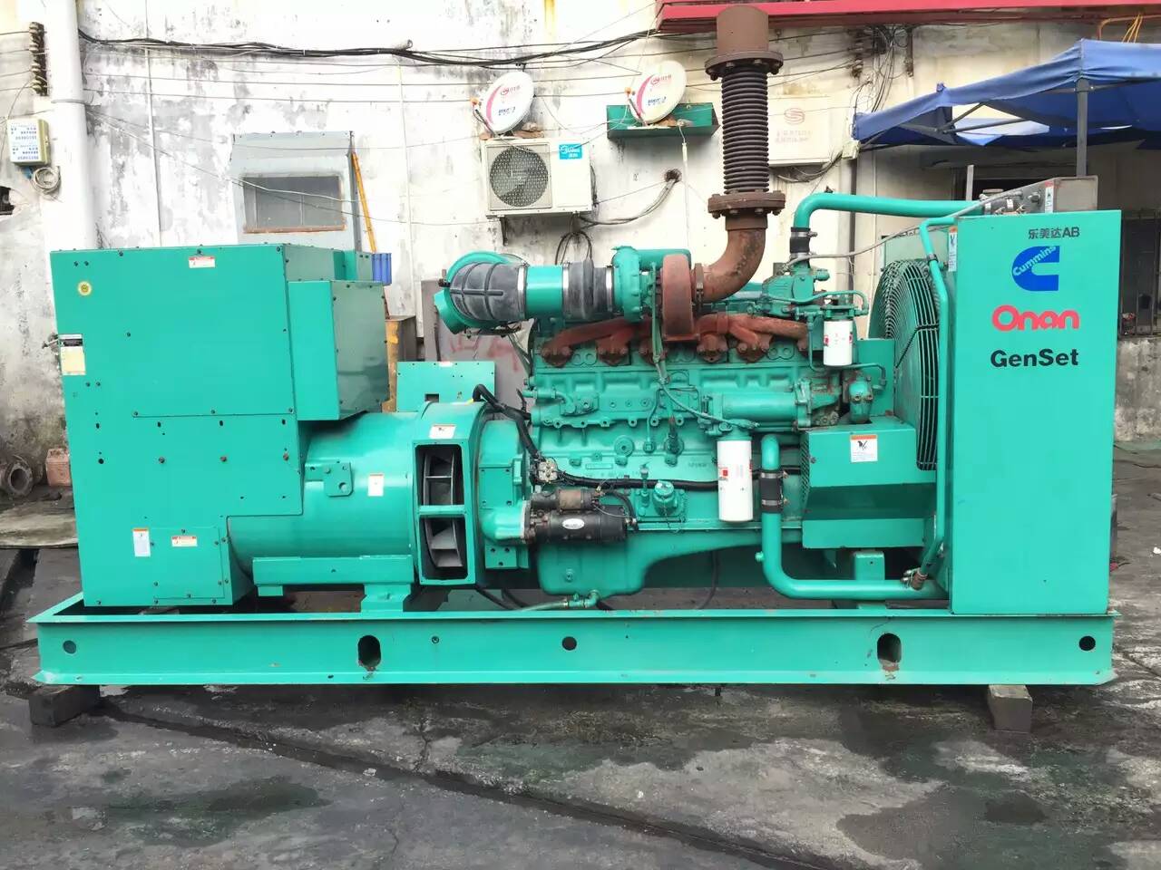 洮北租赁发电机-柴油发电机不正常冒烟的原因