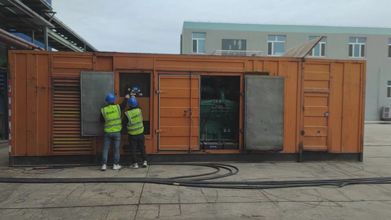 洮北如何检查柴油发电机组的机油油位？